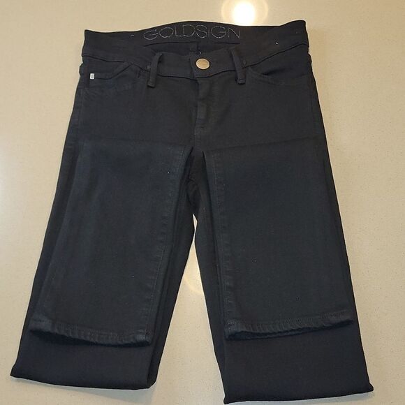 Goldsign The Black Misfit Jeans - Picture 2 of 13